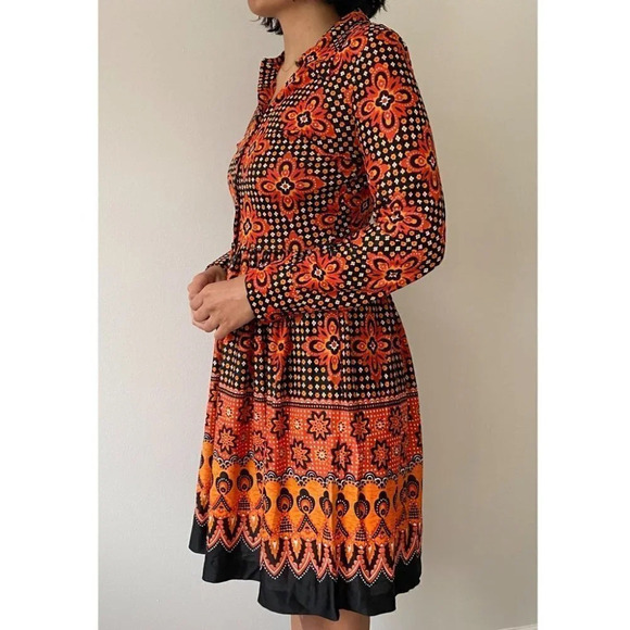 Vintage - Simpsons for Sears Retro 70’s Dress - Picture 3 of 11